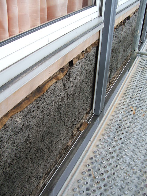 Building A window breasts (before)